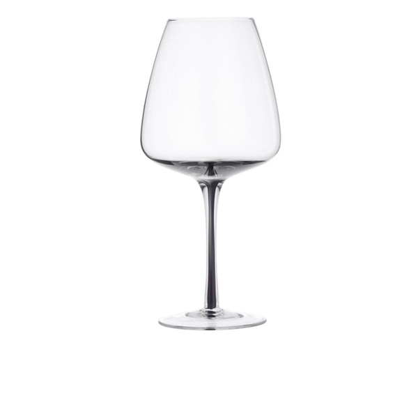 Broste Copenhagen Red wine glass Smoke (Ø 10,4 cm) - gray/white (00)
