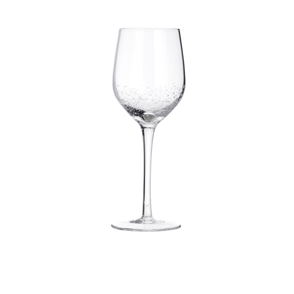 Broste Copenhagen Verre à vin blanc Bubble (Ø 7,8 cm) - blanc (00)