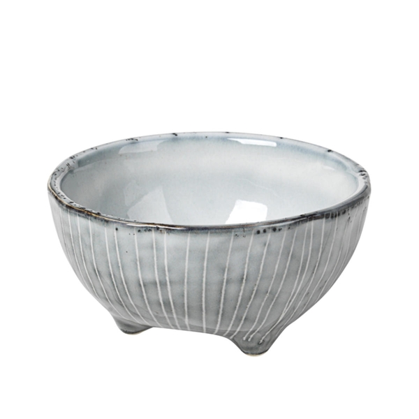 Broste Copenhagen Bowl "Nordic Sea" (Ø 11 cm) - gray (00)