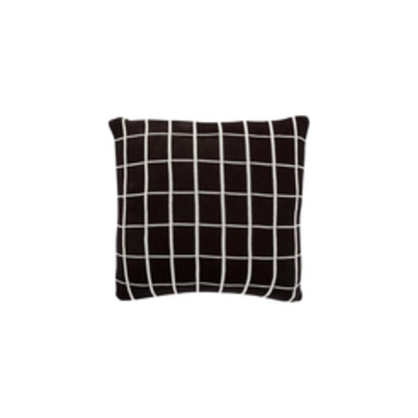 Hübsch Cushion cover (50x50cm) - black/white (00)