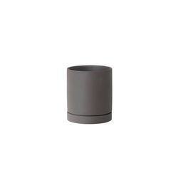 ferm Living Pot SEKKI (Ø15,7x13,5cm - Medium)  - brown (00)
