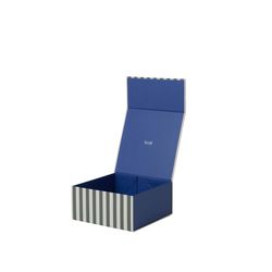 ferm Living Box (23x23x11,1cm)  - blau/grau (00)
