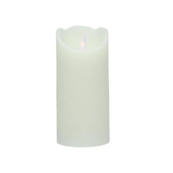Pomax LED Kerze (Ø 7,5 cm)  - weiß (00)