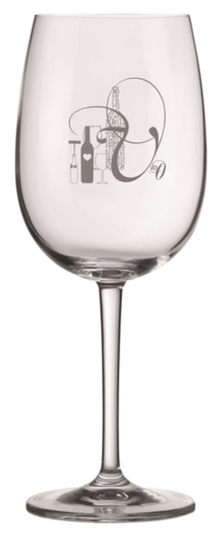 Räder Red wine glas (Ø9x22cm) - white (NC)