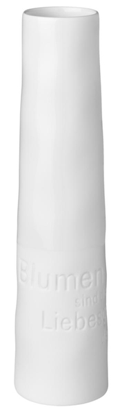Räder Vase (Ø4x20cm) - white (NC)