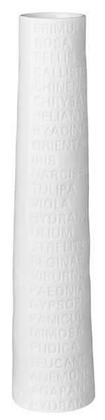 Räder Vase (Ø4x23cm) - white (NC)