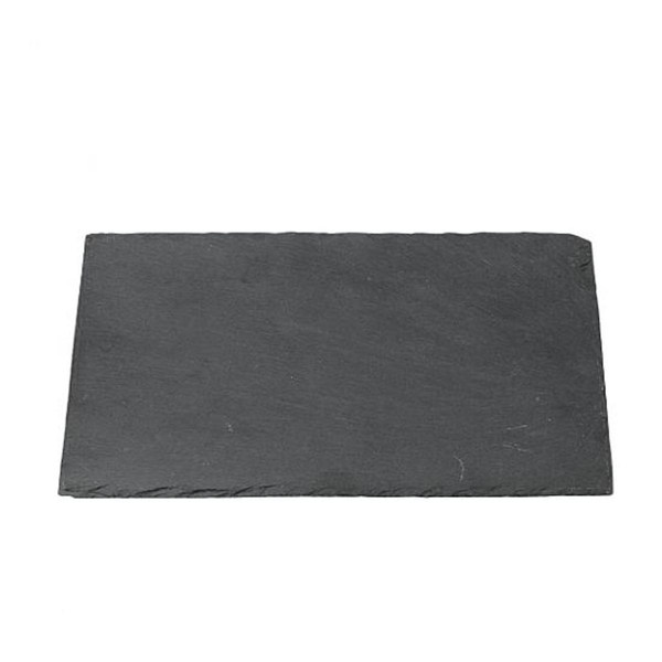 Broste Copenhagen Slate plate (20x30x0,6cm) - gray (00)