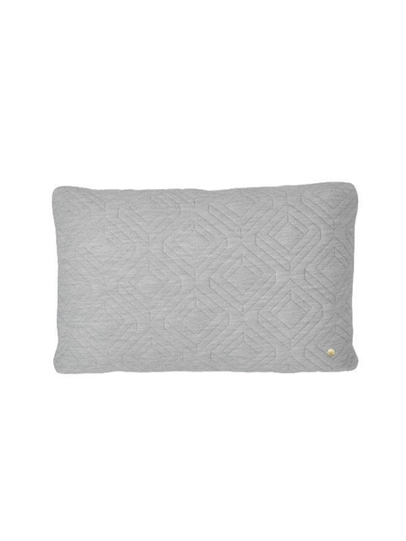 ferm Living Cushion QUILT (60x40cm) - gray (00)