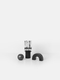 ferm Living Card stand BLACK BRASS (Ø3,8x5,7cm) - gray/black (00)
