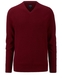 Olymp Modern Fit: Pullover with V neck - red (39)