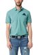 s.Oliver Red Label Regular: Short sleeve shirt with a gingham pattern - blue (66N1)