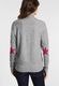 Street One Cardigan with star patch - gray (21423)