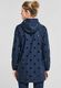 Cecil Rain jacket with allover print - blue (10128)