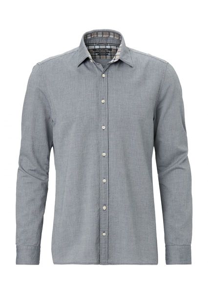 Marc O'Polo Shaped Fit: long sleeve shirt - gray (B88)