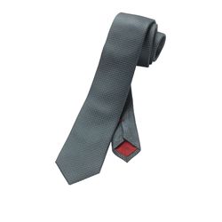 Olymp Tie, Slim 6cm - gray (45)