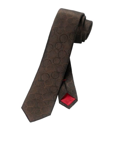 Olymp Tie, Slim 6cm - brown (28)