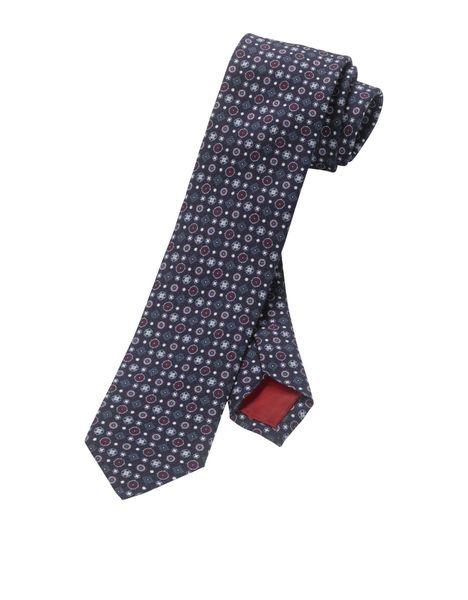 Olymp Tie, Slim 6cm - blue/purple (39)
