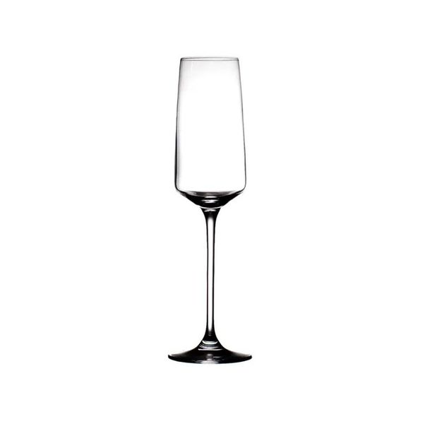 Pomax Champagne glass (Ø7x24.5cm) - gray (CLR)