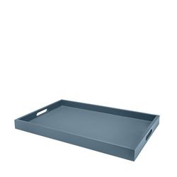 Broste Copenhagen Wooden tray (35x55x4,5cm) - blue (00)
