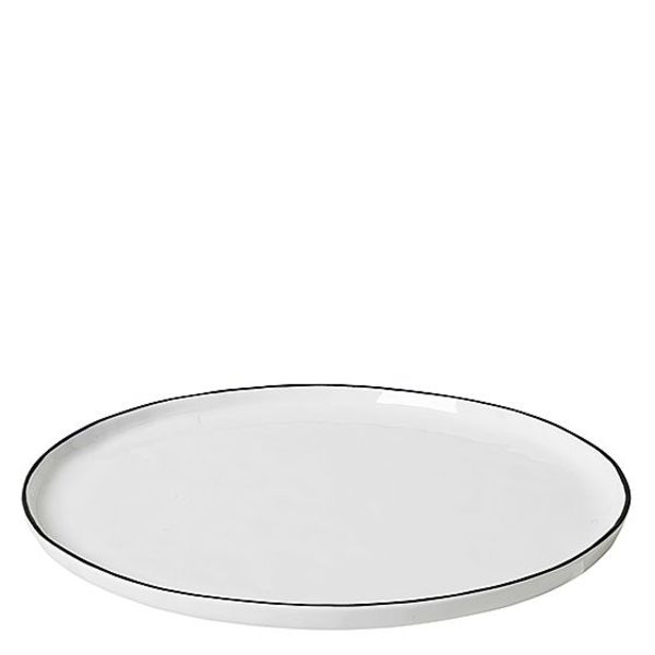 Broste Copenhagen Plate (Ø28cm) - white (00)