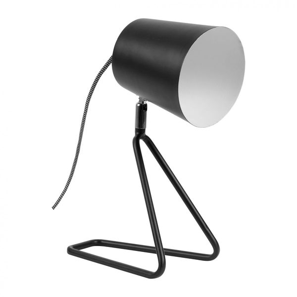 SEMA Design Lampe de chevet (19,5x13x35cm) - noir/blanc (00)