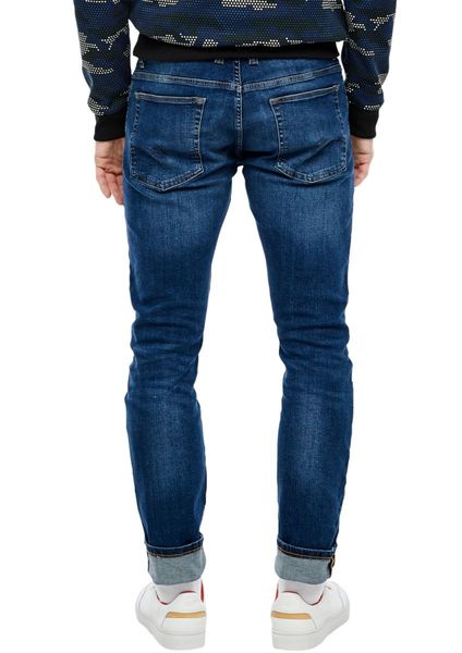 Q/S designed by Slim: Slim leg jeans - Rick - blue (56Z6)