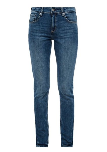 Q/S designed by Slim: Slim leg jeans - Catie - blue (56Z4)