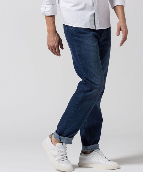 Brax Cooper Denim: Washed look jeans - blue (26)