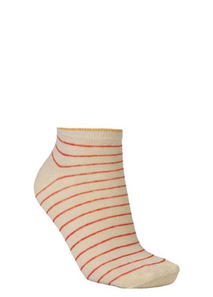 Beck Söndergaard Sporty socks - beige/red (690)
