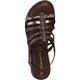 Tamaris Leather sandals - brown (385)