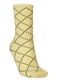 Beck Söndergaard Socken mit Muster - gelb/schwarz (400)