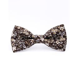 Mr. Célestin Cotton bow tie - black (SQUIRREL)