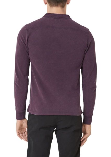 s.Oliver Red Label Long sleeve polo shirt - purple (4995)