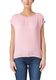 s.Oliver Red Label T-Shirt mit Satin-Front - pink (4145)