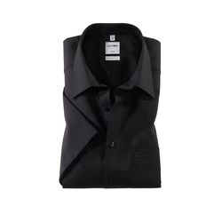 Olymp Comfort fit: short sleeve shirt - black (68)