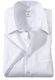Olymp Comfort fit: short sleeve shirt - white (00)