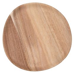 Räder Wooden plate (Ø27,5cm) - brown (NC)