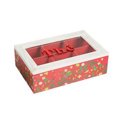 SEMA Design Tea box (23x15x7cm) - red (2)