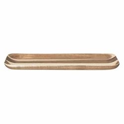 Bloomingville Wooden tray (35x2x16cm) - brown (00)