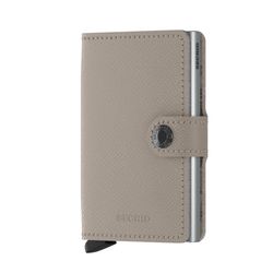 Secrid Mini Wallet Crisple (65x102x21mm) - braun (TAUPEC)