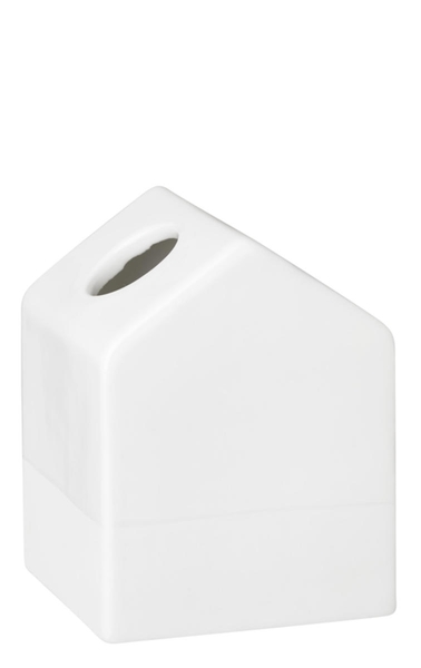 Räder Mini vases abri de jardin (5.5x8.5cm) - blanc (NC)