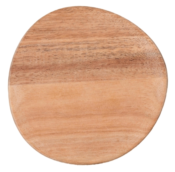Räder Wooden plate (13cm) - brown (NC)
