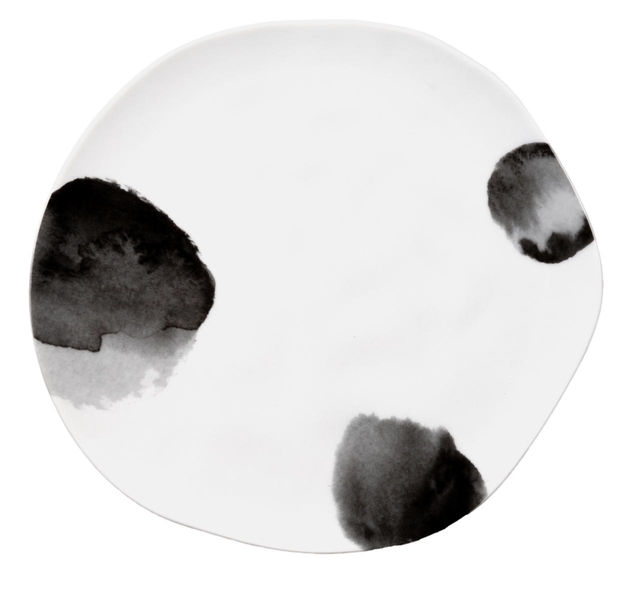 Räder Mix & Match Plate "Aquarell" - black/white (NC)