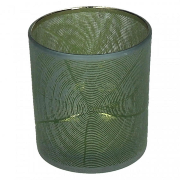 Pomax Tea light holder (S - Ø7,3x8cm) - green (00)