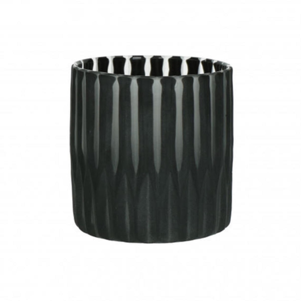 Pomax Vase ALBATROS (Ø10x10cm) - gray (00)