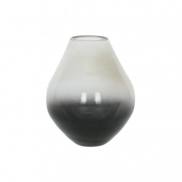 Pomax Vase GHINCHO (Ø12x14,5cm) - gris/noir/blanc (00)