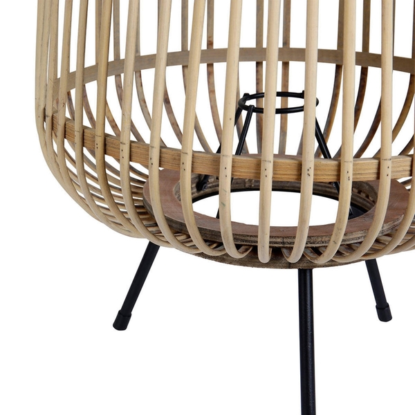 SEMA Design Lampe en bambou (29x37cm) - brun/noir (00)