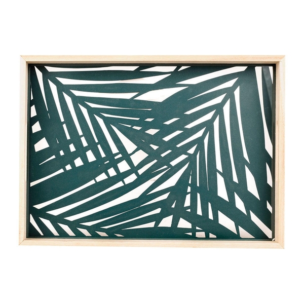 SEMA Design Tray (35x25cm) - brown/green (00)