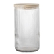 Bloomingville Glas with a lid (Ø12x21,5cm) - white (00)