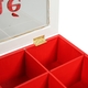 SEMA Design Tea box (23x15x7cm) - yellow/green (1)